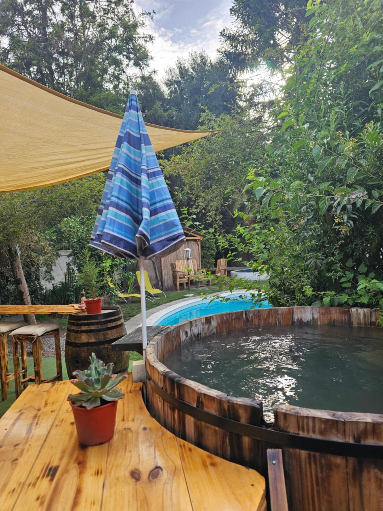 La Araucaria Cabana Con Tinaja Сан-Феліпе Екстер'єр фото